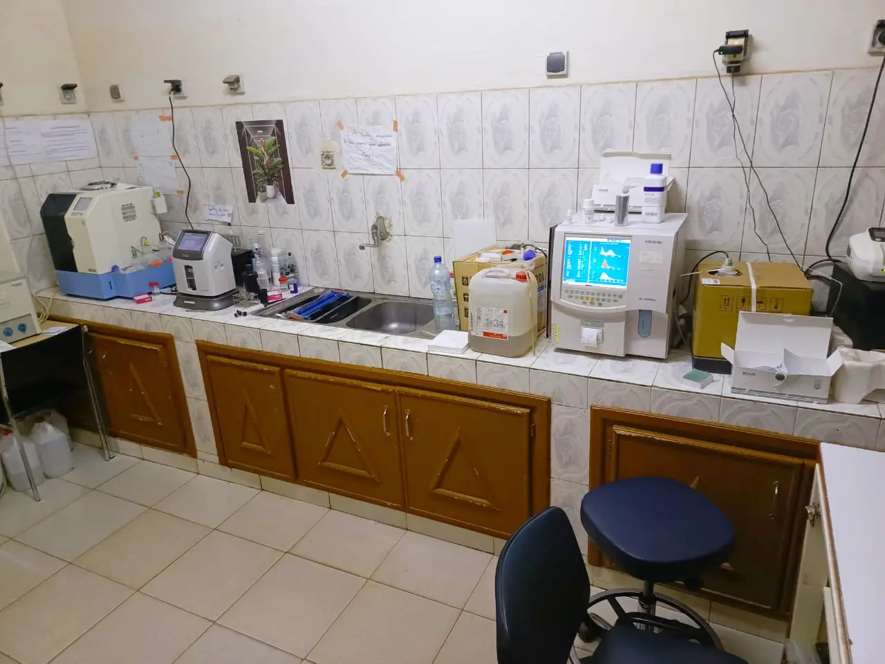 Appareils du laboratoire du CME